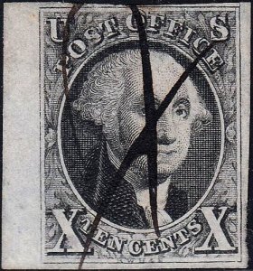 U.S. 2 1847 Used FVF App. Pos. 31R1 Big Shift RARE**** (90922) 