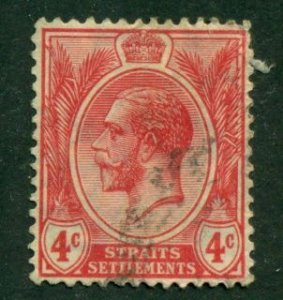 Straits Settlements 1918 #154 U SCV(2024)=$0.25