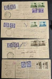 EDW1949SELL : EGYPT Incredible recent find of 450 Partial Expedition cards.