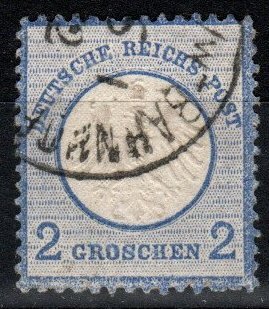 Germany #5 F-VF Used CV $7.25 (X8508)