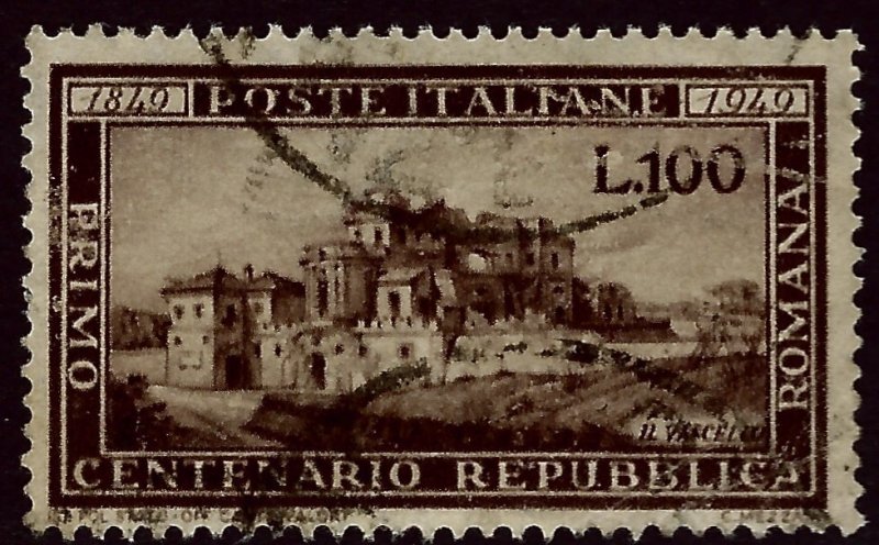 Italy SC#518 Used VF SCV$120.00...Grab a Bargain!