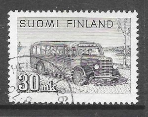 Finland 253A: 30m Post and Travel Coach, used, F-VF