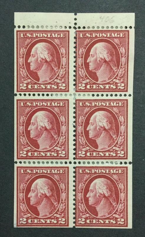 MOMEN: US #406a BOOKLET MINT OG H #24805