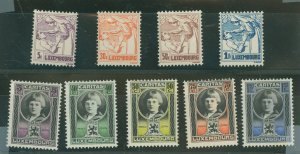 Luxembourg #B11-B19  Single (Complete Set)