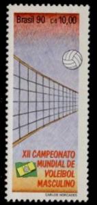 Brazil #	2256 F-VF Mint NH ** Volleyball