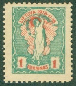 LITHUANIA 78 MNG (RL) 5397 CV $3.75 BIN $1.75