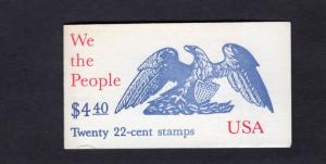 BK162(2359a) We the People, MNH booklet/20 stamps
