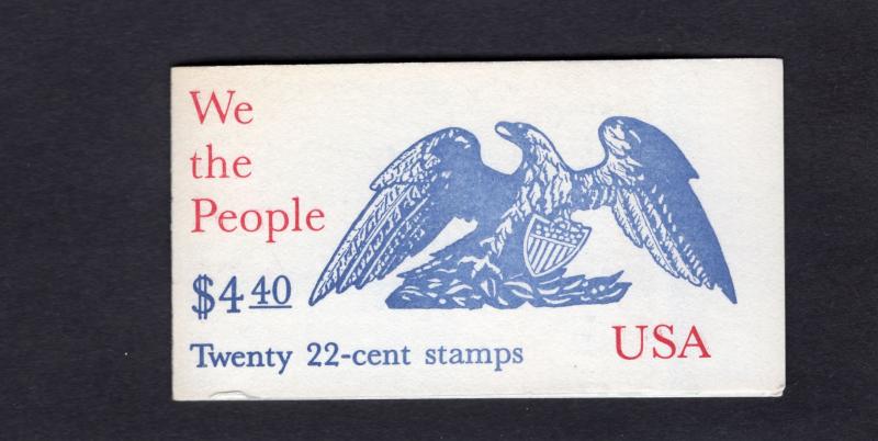 BK162(2359a) We the People, MNH booklet/20 stamps