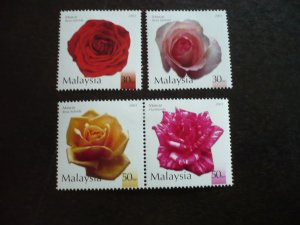 Stamps - Malaysia - Scott# 914-916 - Mint Hinged Set of 4 Stamps