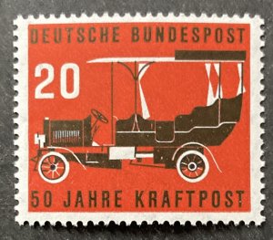 Germany 1955 #728, Postal Motor Bus Service, MNH.