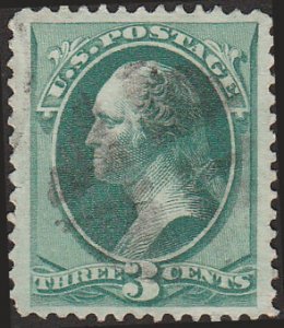 # 184 Green Used Fine George Washington