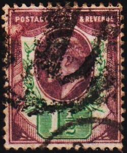 Great Britain. 1902 1 1/2d S.G.221 Fine Used