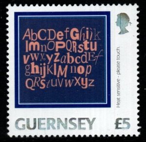 GUERNSEY SG1008 2003 LETTERS ON A STAMP ON A LETTER MNH