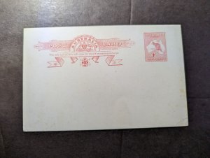 Mint Australia Postal Stationery Postcard One Penny Denomination