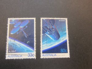 Australia 1986 Sc 972-73 set FU