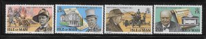 Isle of Man 1974 Sir Winston Churchill Sc 48-51 MNH A2864