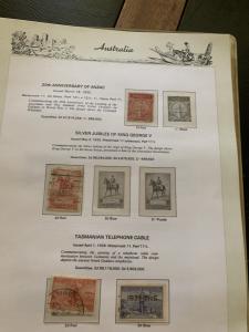 Australia Collection from 1927 to 1978 Used Cat. Value $575