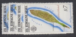 SEYCHELLES, Zil Elwannyen Sesel, Scott 46-49, MNH