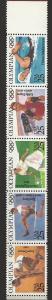 # 2496-2500 MINT NEVER HINGED OLYMPIANS