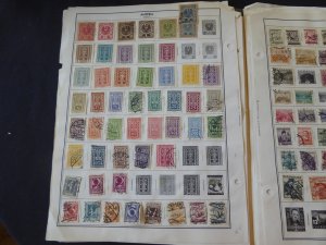 Austria 1850-1959 Stamp Collection on Album Pages