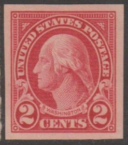 U.S. Scott #577 Washington Imperf Stamp - Mint NH Single