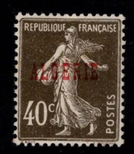 ALGERIA Scott 19 MH* overprinted stamp