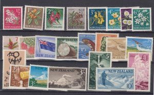 New Zealand 1960 Pictorial Set To £1 781/802 MH BP8514