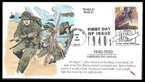 #3186a World War II Dynamite FDC