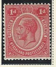 Nyasaland Protectorate mvlh sc. 13