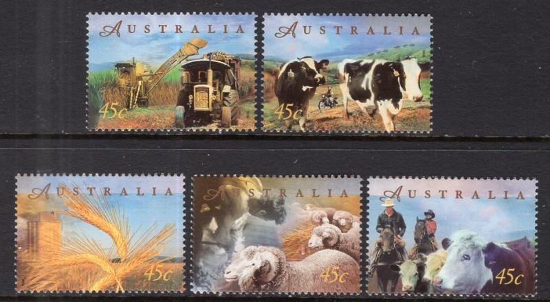 Australia 1651-1655 MNH VF