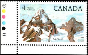 Canada #934, Incomplete Set, 1982-1987, Mountains, Never Hinged