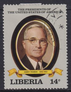 Liberia 935 American Presidents 1982