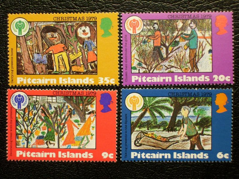 Pitcairn Islands Scott #188-191 mnh