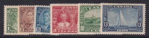 Canada, Scott 211-216, MLH