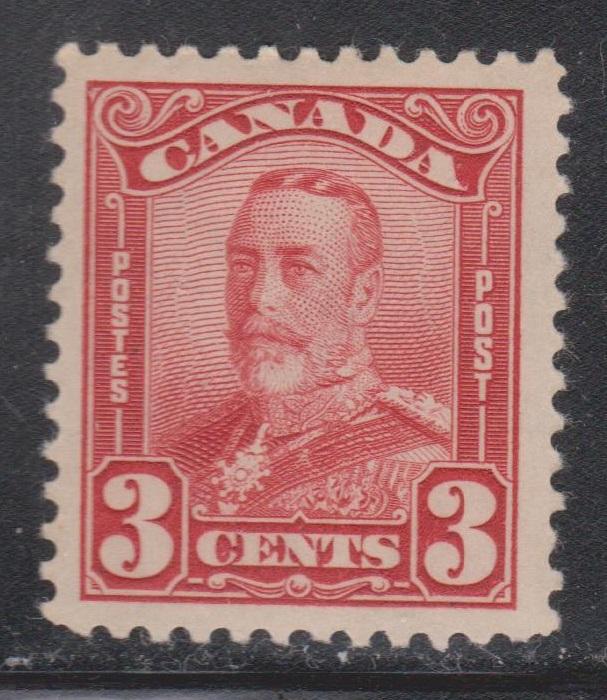 CANADA Scott # 151 MH - KGV Scroll Issue