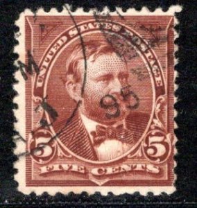 United States Scott # 255, used