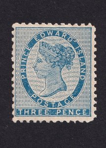 Prince Edward Island, Scott 6, Mint LHR, From Pence Issue of 1862-65, F-VF