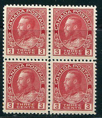 Canada #109 Block 4   O.G. Mint NH   VF