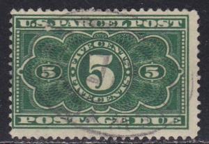 U.S. # JQ 3, 5 cent Parcel Post Postage Due