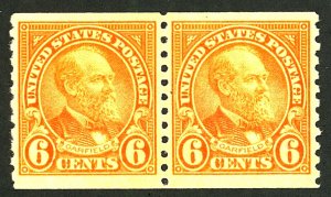 U.S. #723 MINT PAIR OG HR