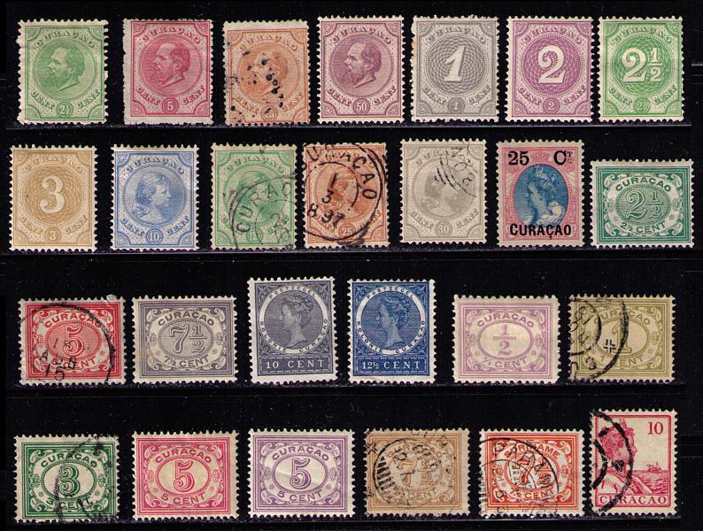 Curacao Mint & Used Stamp Lot ~ Better Items (CUR-015)