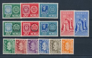 Norway 1955 Complete MNH Year Set  as shown at the image.