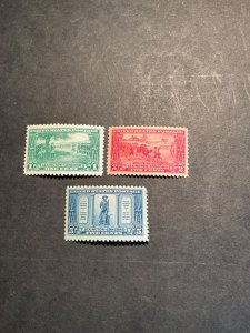 US Scott #617-9 never hinged