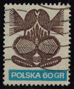 Poland #1824 Folk Art; Used