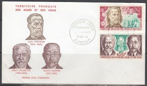 Afars & Issas C70-1 FDC - Benefactors of Mankind