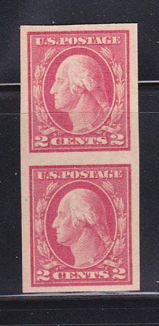 United States 409 Pair MH George Washington (B)