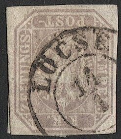 AUSTRIA Hungary 1863 Sc P8  1.05kr  Used Newspaper stamp, LOCSE Slovakia cancel