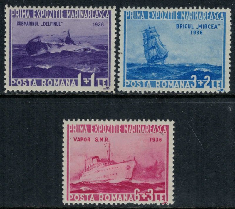 Romania #B66-8*  CV $8.75