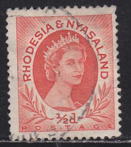 Rhodesia & Nyasaland 141 Queen Elizabeth II 1954