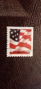 US Scott # 3624;  used (37c) First Class Flag from 2002; VF centering